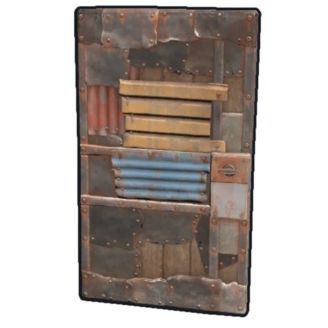 rust sheet metal door decay time|rust metal doors.